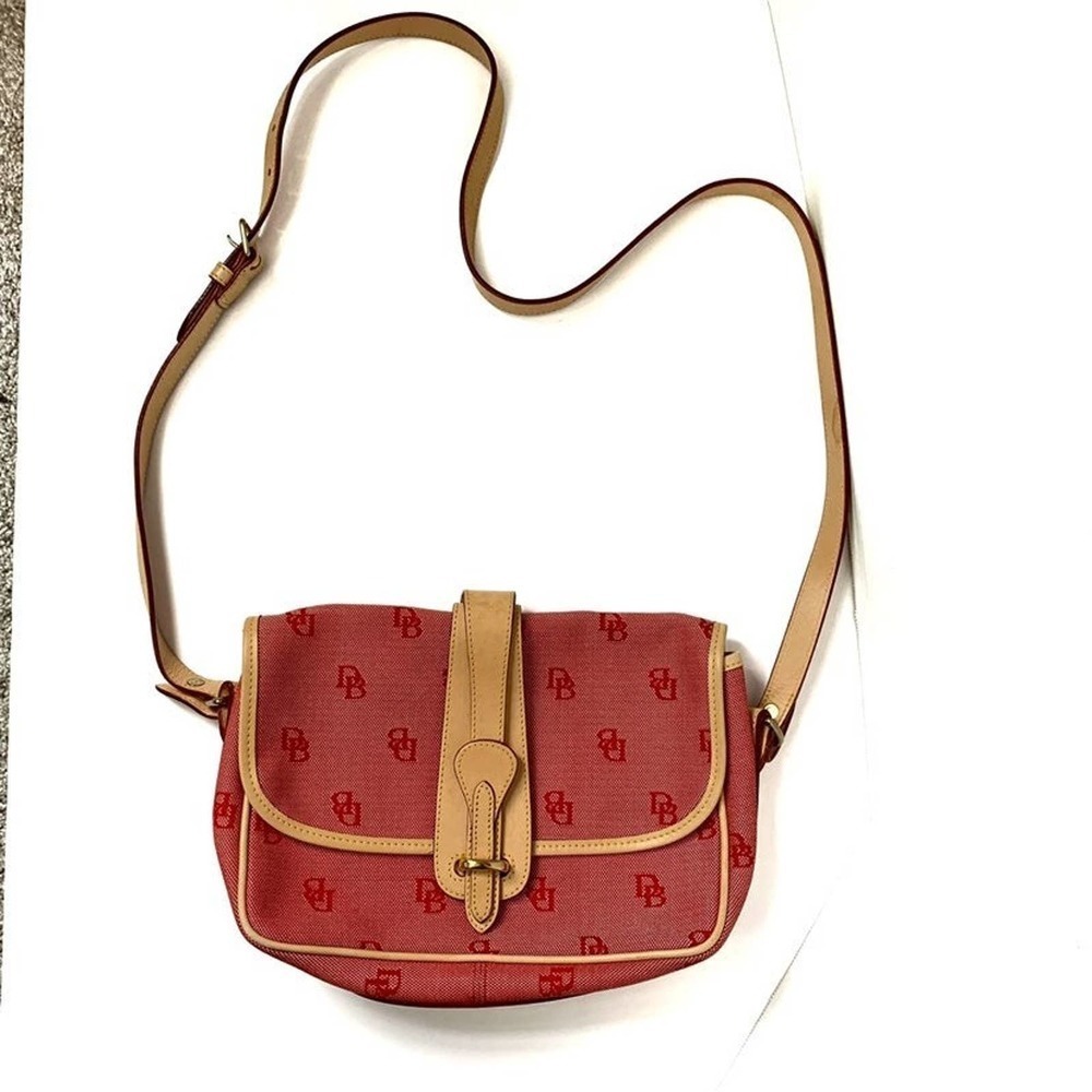 Dooney and Bourke Equestrian Satchel Monogram‎ Crossbody Bag Purse